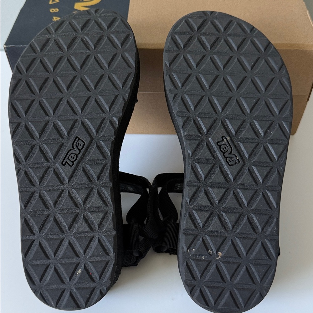Text Universal Flatform - Black - Size 7 - Picture 10 of 10